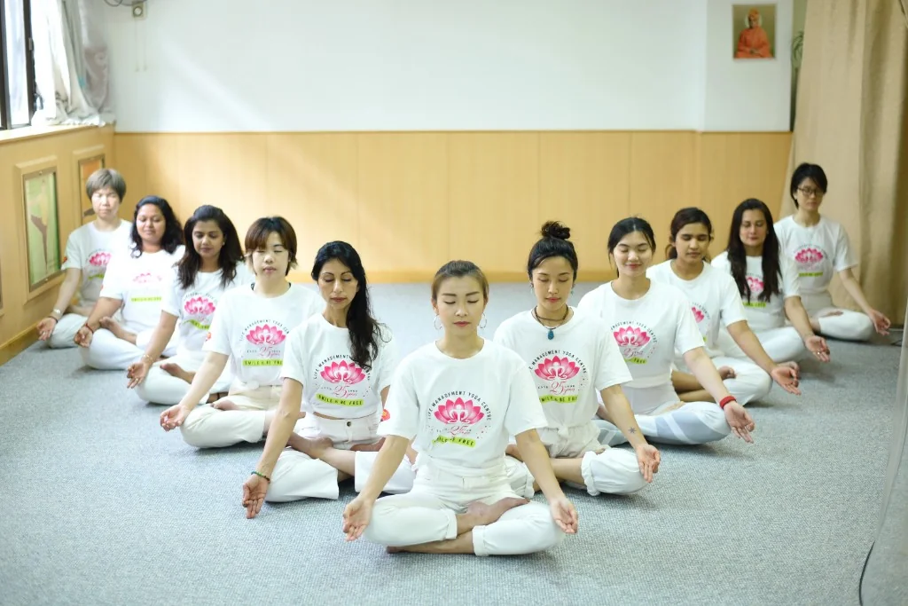 LMYC community meditation class — Life Management Yoga Centre, Hong Kong