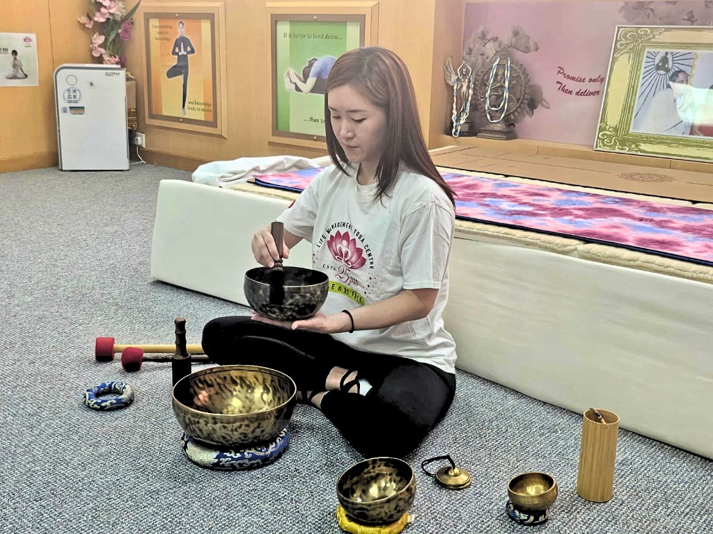 Relax — sound healing and stillness